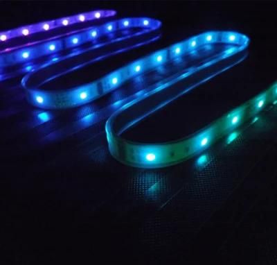 SMD5050 48LED/M Magic Color 5 Chips in 1 LED Strip, RGB+CCT in One Flexible Light for RGB LED Aquarium Light