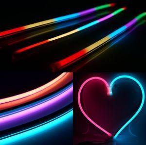 2PCS LED Color Chasing Neon Strip with Brake Turn Signal Lights for Boat RV Car Truck Bus