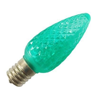 Christmas Light C9 E17 Replacement Faceted Bulbs C9 LED Light