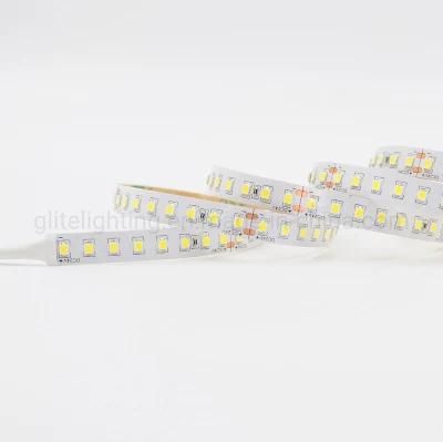 High Bright Flexible LED Stripe SMD2835 128LED DC24V 6000K Used for House Decoration