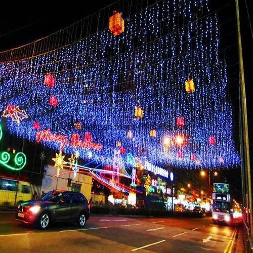 Christmas Indoor Fairy Lights Wedding Ceiling Decoration LED Icicle Lights
