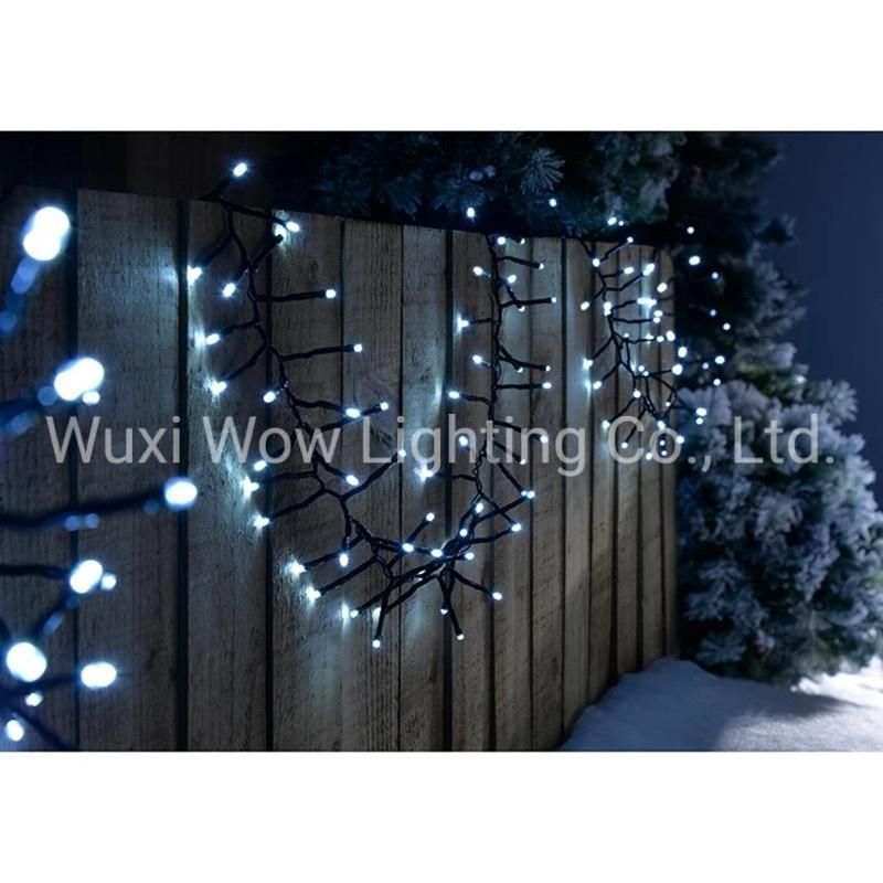 Multi Function LED Low Voltage Connectable Cluster Light String