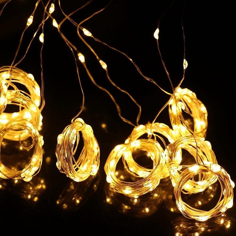 Garland Curtain for Room New Year′s Wedding Christmas LED Lights