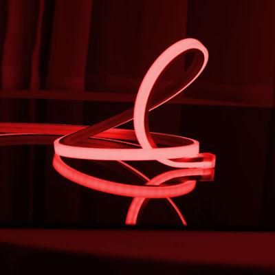 144LEDs/M 24V 10mm White 4000K Silicone Extrusion IP66 Waterproof High Brightness Constant Current Square LED Flexible Neon Strip