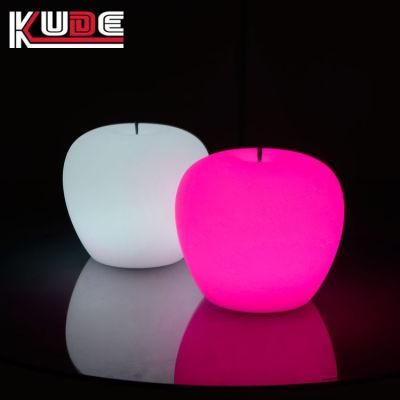 LED Light Table Decoration Apple Shape Light Decoration for Party