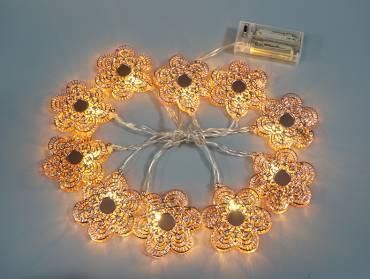 New LED String Light with Flower Decoration, Christmas Light