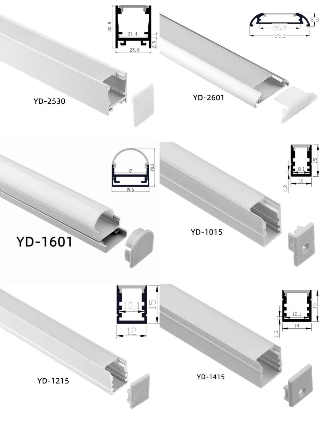 High Bright Bendable Silicon LED Neon Light Channel Rubber Extrusion Profile with Heat Dissipation