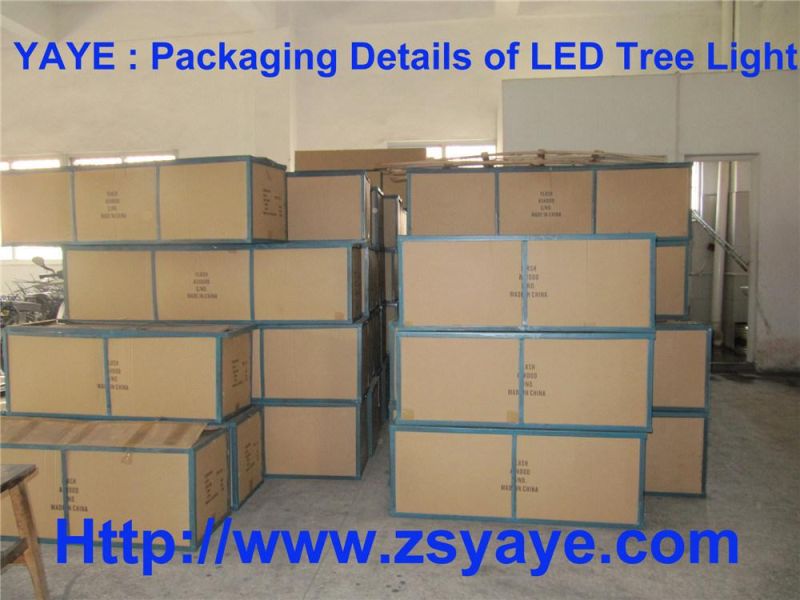 Yaye 18 Hot Sell 2 Years Warranty Ce/RoHS Blue Color Outdoor /Indoor LED Maple Tree Light