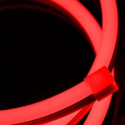 RoHS CE UL 120LEDs/M SMD2835 24V Forward Flexible LED Neon Flexible Strip for Outdoor Use as Decorative Lighting