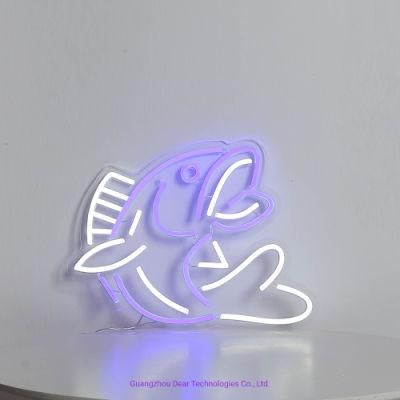 Fast Delivery Acrylic Design Logo Outdoor Illuminate Wedding Home Party Decoration LED Neon Sign Light