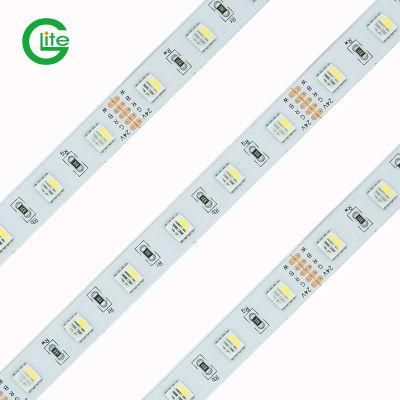 High Efficiency 5050 60LED/M RGBW 19.2W DC24V Outdoorip67 LED Light Strip