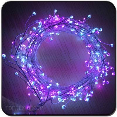 Flashing USB Candle Chandelier Picnic String LED 66FT Warm Fairy Lights