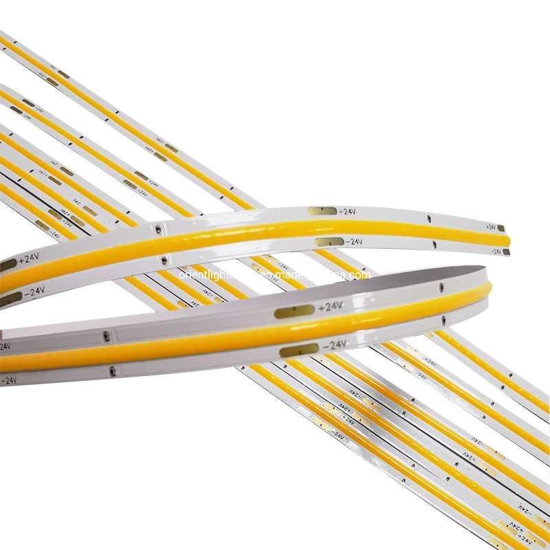 IP20 Non Dots 3000K COB LED Strip Light for Decoration