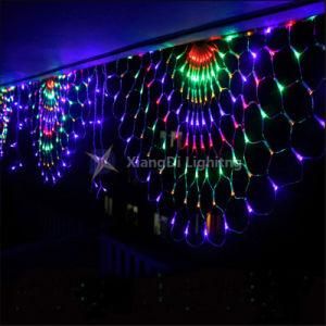 Round Shape LED Net Light Ce RoHS Christmas Light Rgby