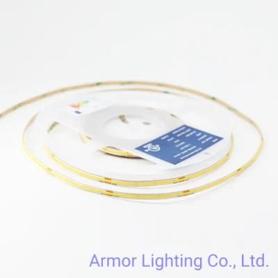 New Design High Brightness Uniform Lighting COB LED Strip Light 480LED 6mm DC24V