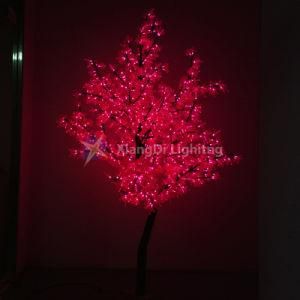 Artificial Tree Light Pink Color Waterproof