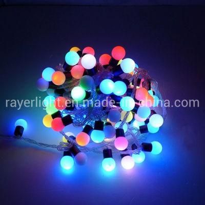 LED String Changing Color Light LED Ball String Lights LED Street Decorative Light