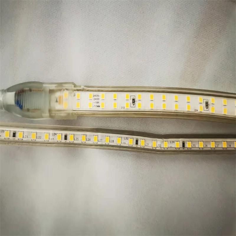 Shenzhen Manufacturer AC220V SMD2835 Outdoor Decoration Waterproof LED-Strips