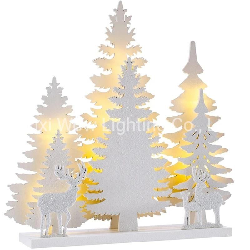 Christmas Winter Scene Decoration 26 Cm