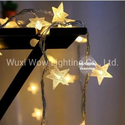 String Lights Star Fairy Light with 6m 40 LED Decorative Lighting for Anywhere