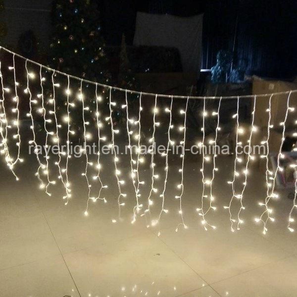 Warm White Backyard Indoor and Outdoor Decoration LED Curtain Lights