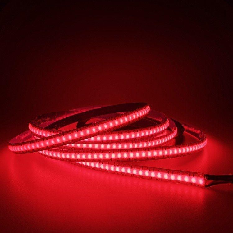 COB Highlight 24V Voltage 8mm High Density Indoor and Outdoor Waterproof Strip