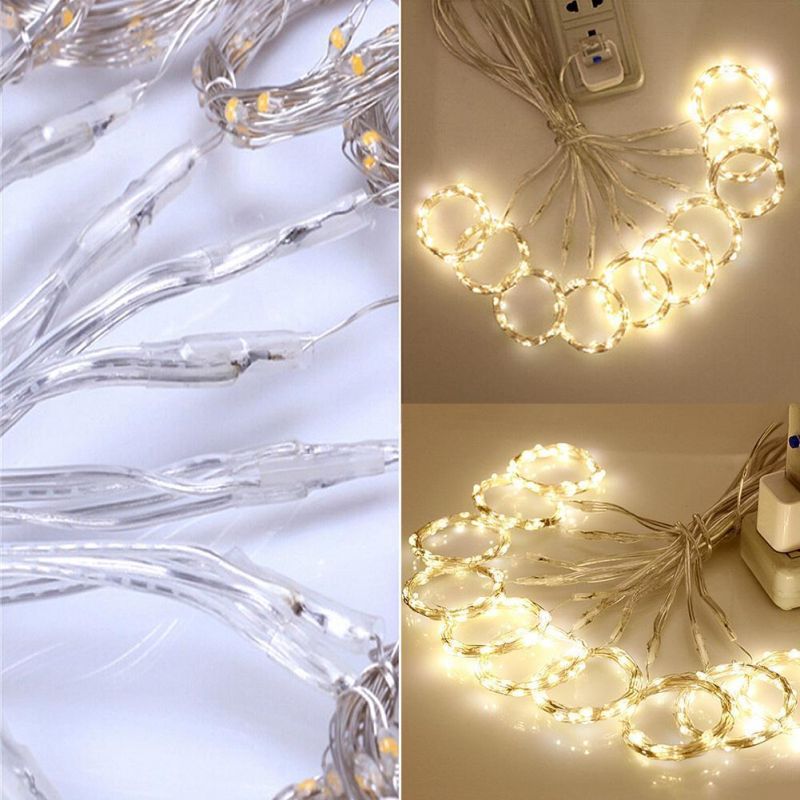 IP44 31V 8 Models Twinkling Ultra Thin Micro Wire LED Curtain Light