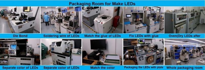 LED COB Strip Light No Lighting Spot for Al Profile 512chips/M LED