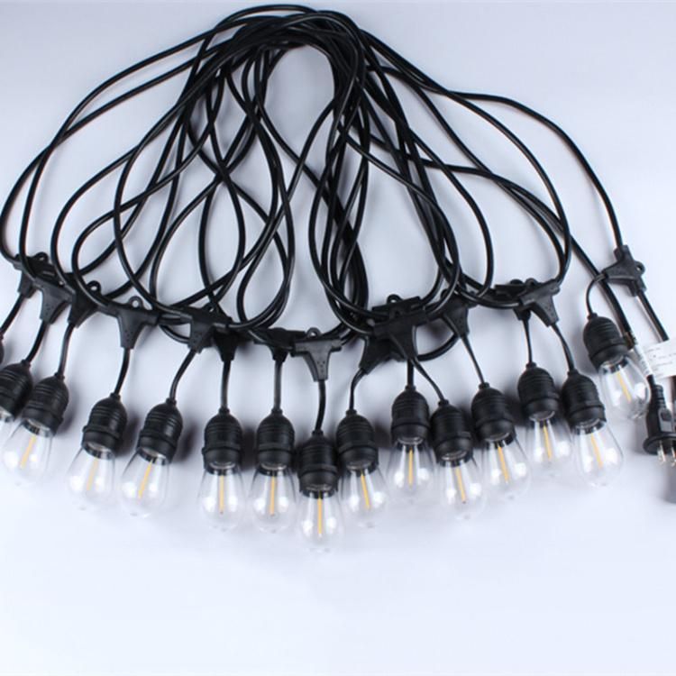 10m E26 E27 Sockets Outdoor S14 LED Festoon String Light