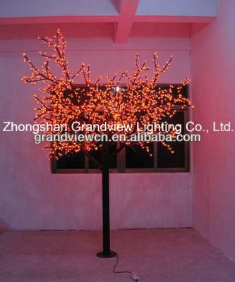 LED Cherry Red Tree Lights, Decoration Lights, Christmas Lights, Outdoor Lights. Street Lights