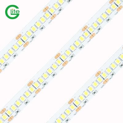 24V Flexible High CRI LED Strip Warm White 2835 240LED/M High Efficiency Dimmable LED Strip Light