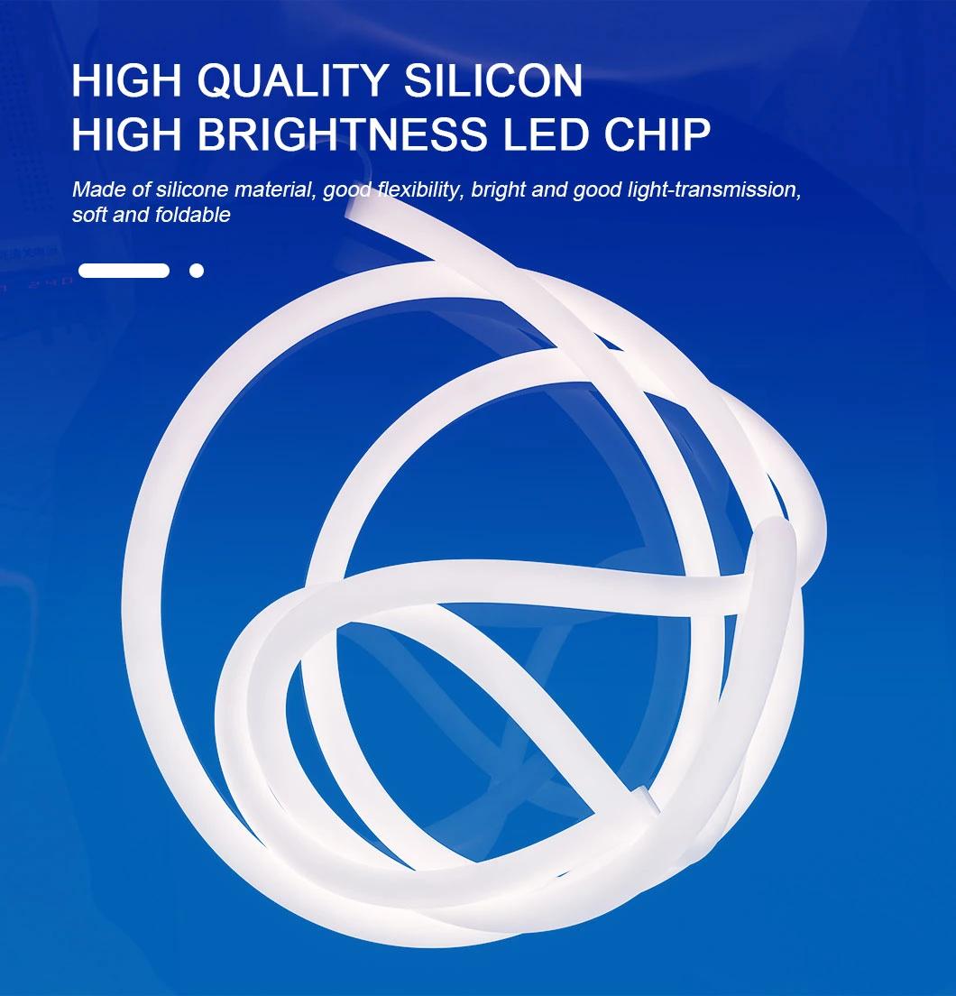 High Quality Silicon Tube Waterproof LED Strip IP67 360 Degree Neon Flex