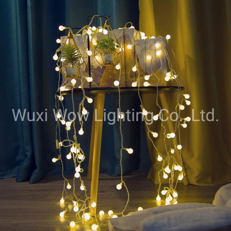 15m/49FT 100 LED Fairy Light Plug in, 8 Modes Waterproof Christmas Lights Indoor & Outdoor Decoration for Garden, Patio, Gazebo, Bedroom, Party, Wedding