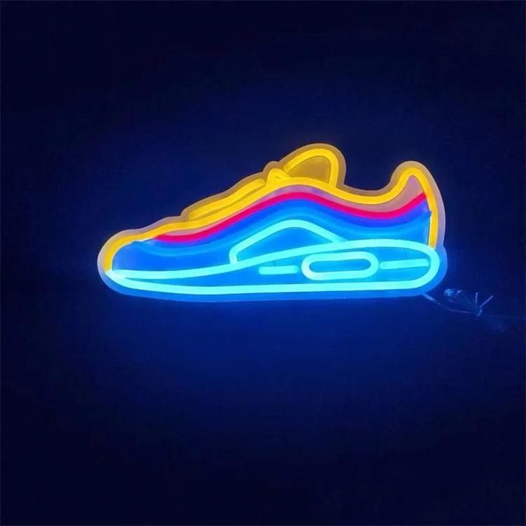 Wholesale China Factory Price Custom Acrylic Shoe LED Neon Sign