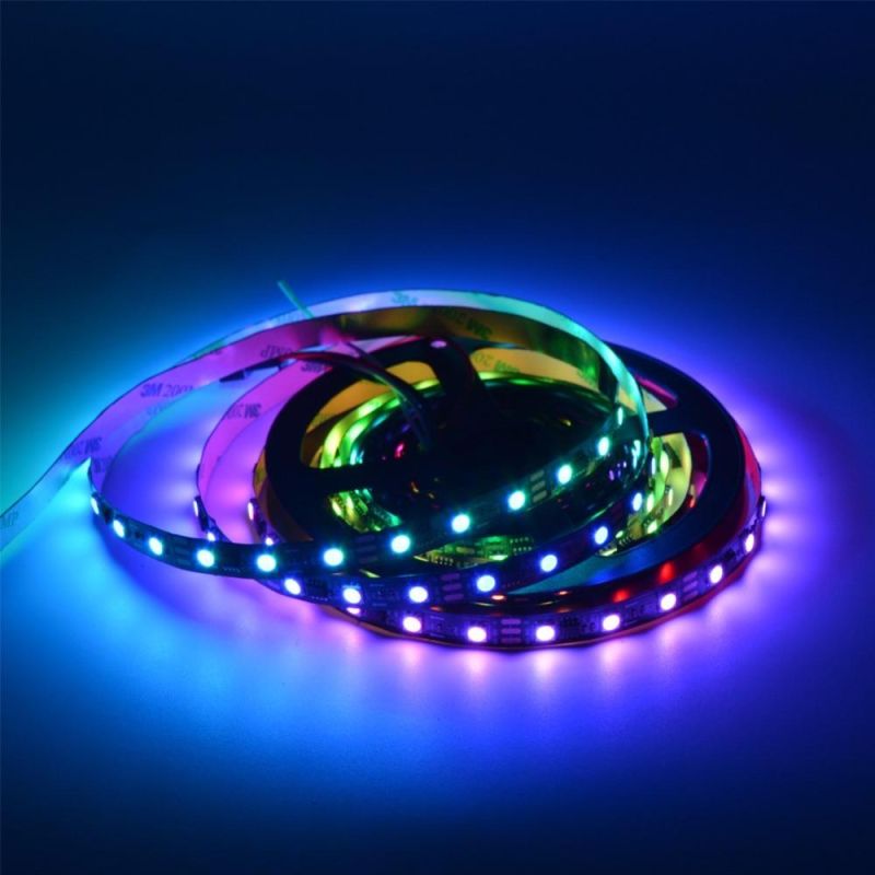 5050 SMD 30LED/M 2811IC Digital 12V Waterproof LED Flexible Strip