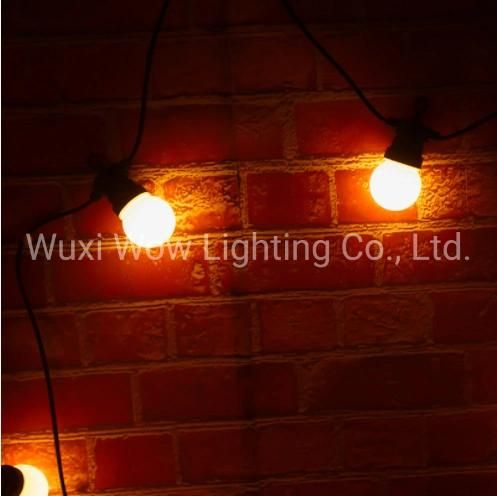 24vg50 Ball Bulb Lamp String LED Outdoor Running Horse Light Garden Garden Light Christmas Wedding Holiday Lights
