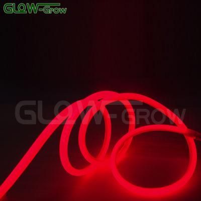 SMD 2835 50m 120V IP65 Waterproof Red Flexible LED Neon Light Strip for Home Party Project Decoration