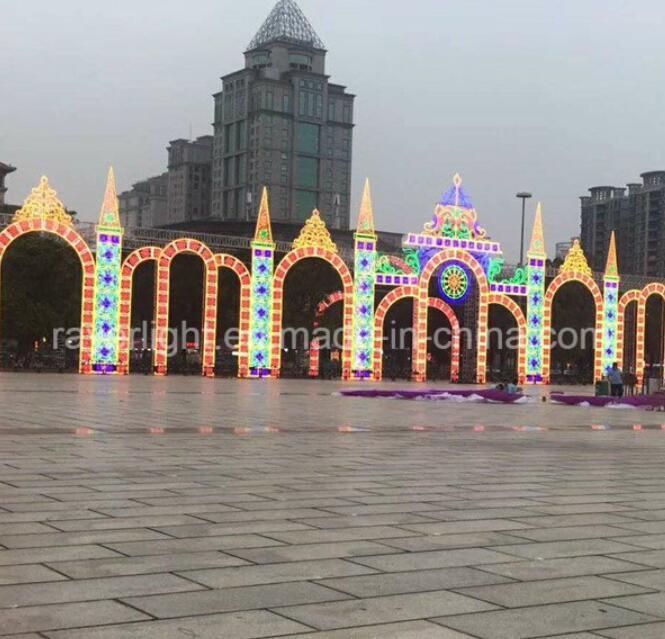 Nine Channels LED Decorative Christmas Lighting DMX 512 Control System