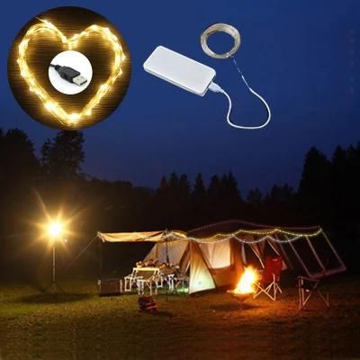 USB LED Copper String Lights for Indoor Outdoor Bedroom Party Wedding Lighting