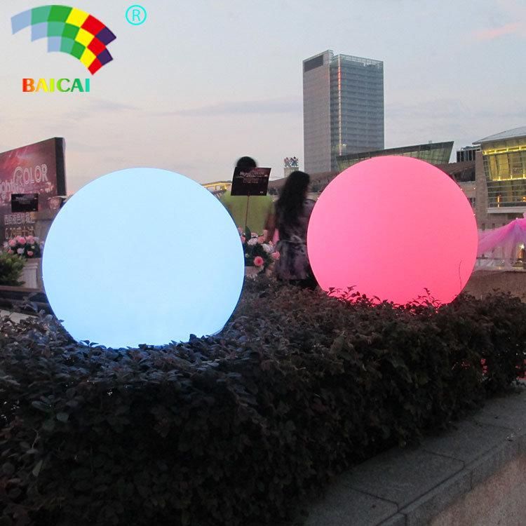 Light Color Change LED Large Hard Plastic Ball
