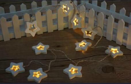 New LED String Light with Star-Shaped Decoration, Christmas Light