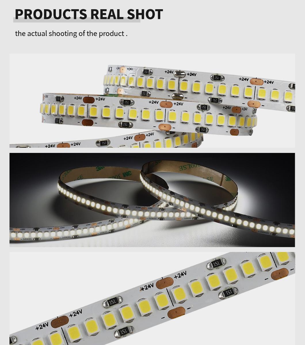 TUV CE RoHS Approval SMD2835 240LEDs/M 20W/M Flexible LED Strip Light