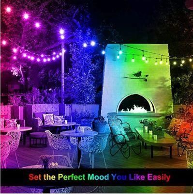 LED Changing RGB LED Bulb Solar Outdoor Fairy Solar LED String Light