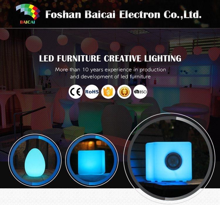 Light Color Change LED Large Hard Plastic Ball