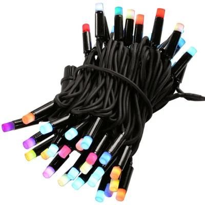 Connectable Colour Changing Rainbow LED Rubber Light String
