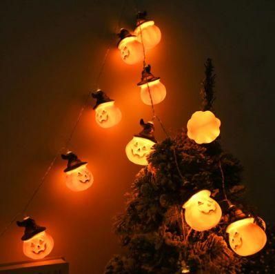 3m 20 LED Battery or USB Pumpkin Halloween String Lights