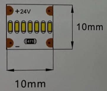 Wholesale Chip Linear LED Strip Light 2210 700LEDs/M DC24V for Decorate