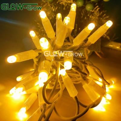 IP65 Waterproof Warm White CE RoHS Christmas LED String Light for Holiday Patio Party Decoration