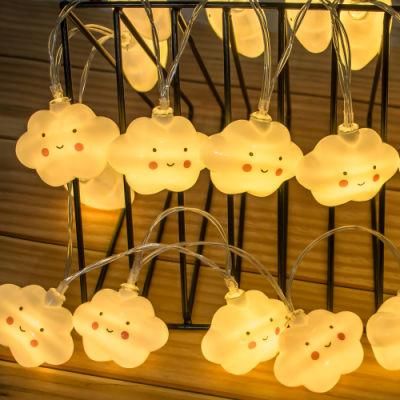 Party Home Decoration 1.5 Meters Cloud String Lighting Waterproof Outdoor LED Lights String Decor Lights for Home Garden Decoration