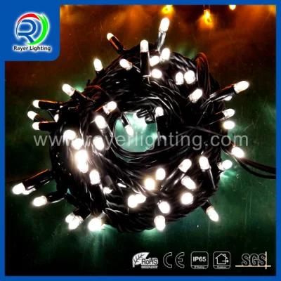 IP65 Rubber Wire Outdoor Festival Decoration Party Garden Lights Wedding Decoration LED String Lights